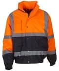 Hi-vis two-tone bomber jacket (HVP218) - Image 2