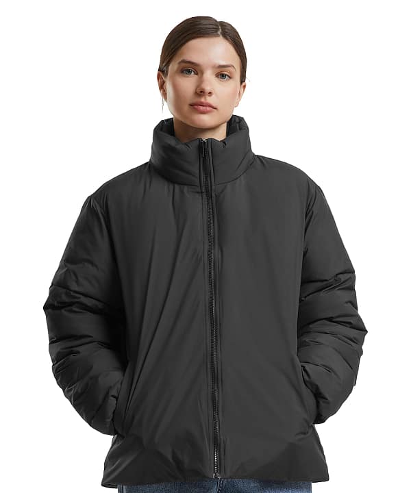 Womens loose puffer jacket