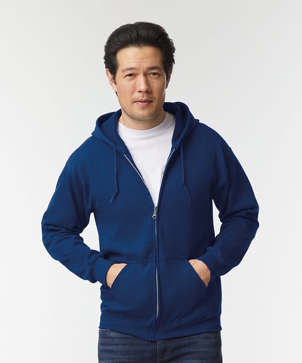 Heavy Blend full-zip hooded sweatshirt