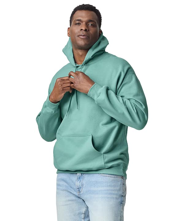 Softstyle midweight fleece adult hoodie
