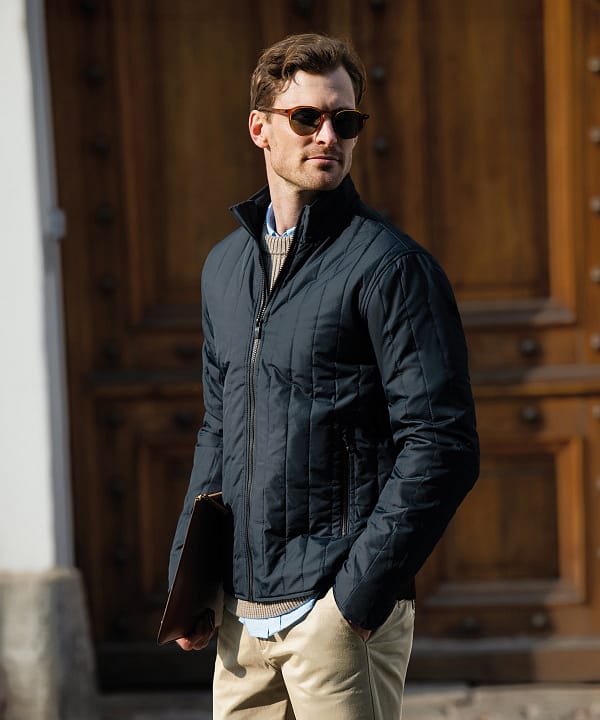 Lindenwood urban style quilted jacket