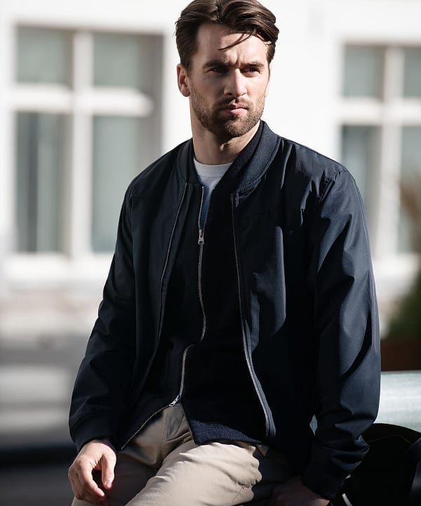 Bleecker  authentic bomber jacket