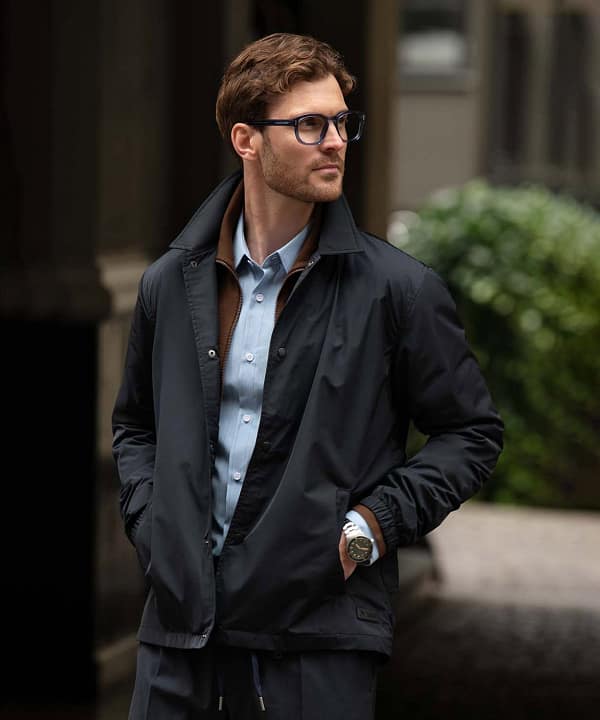 Independence unisex classic coach jacket