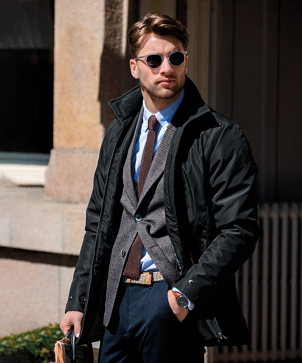 Bellington warm business jacket