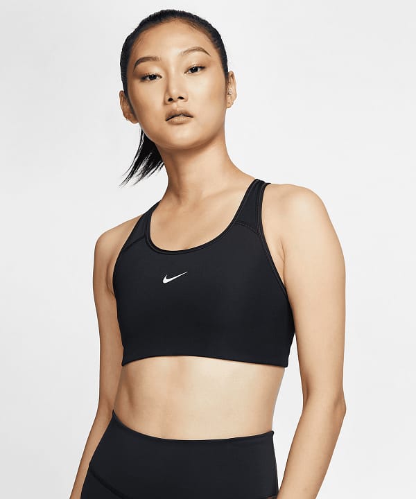Womens Nike Dri-FIT Swoosh one-piece bra