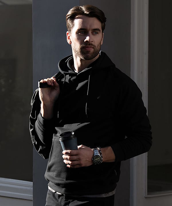 Fresno  casual hooded sweatshirt