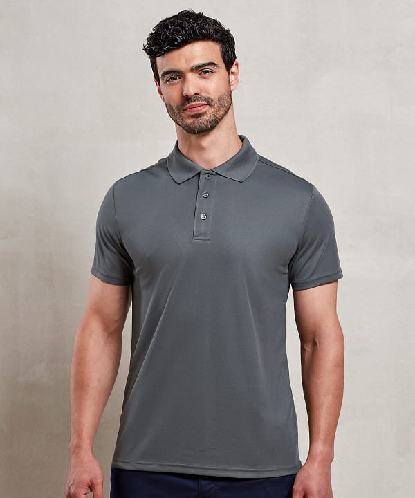 Mens Spun Dyed Recycled Polo Shirt