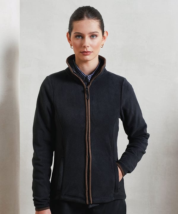 Womens artisan fleece jacket