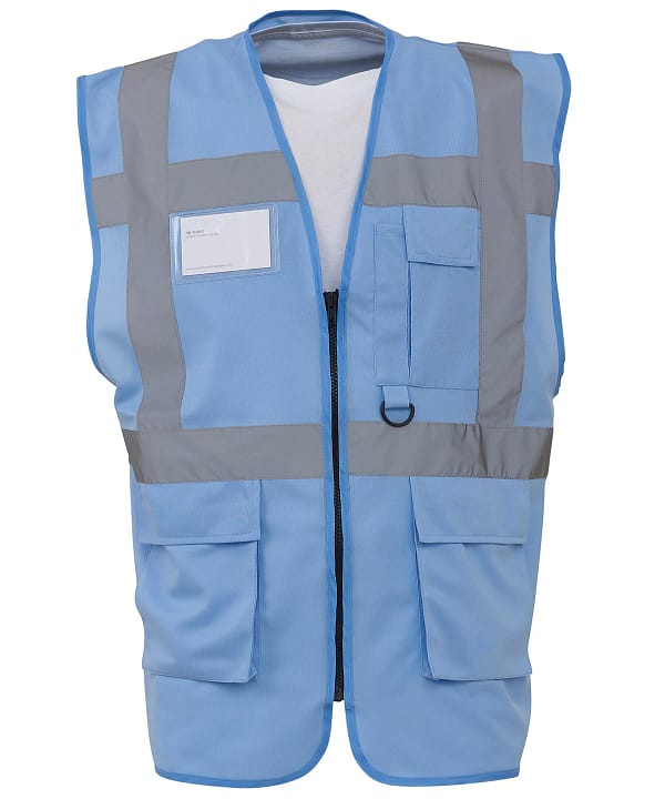 Multifunctional executive hi-vis waistcoat (HVW801)