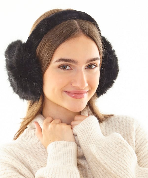Luxury fur ear muffs