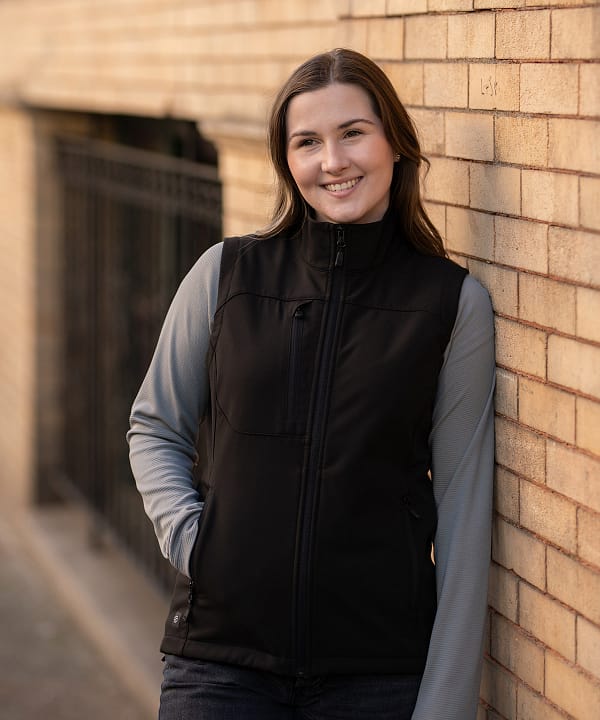 Womens Cascades softshell vest