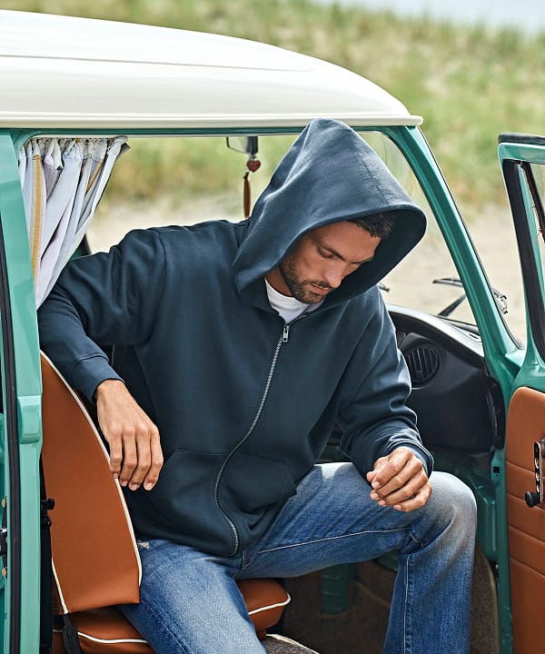 Urban hooded full-zip sweatshirt (5154)