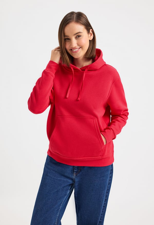 Uneek Ladies Deluxe Hooded Sweatshirt