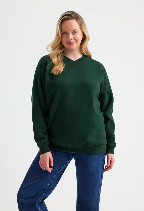 Uneek Premium V-Neck Sweatshirt