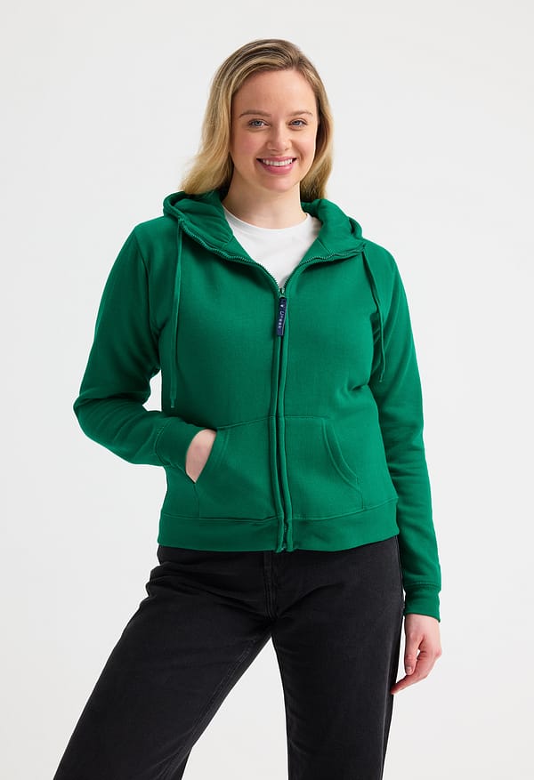 Uneek Ladies Classic Full Zip Hooded Sweatshirt