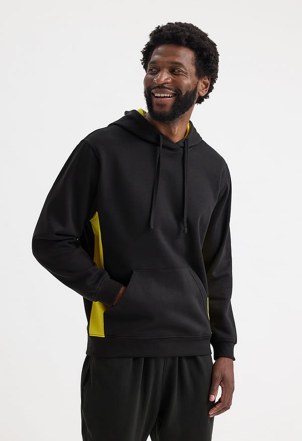 Uneek Two Tone Hooded Sweatshirt