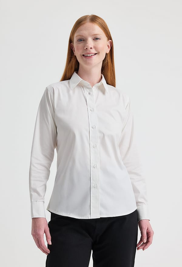 Uneek Ladies Pinpoint Oxford Full Sleeve Shirt