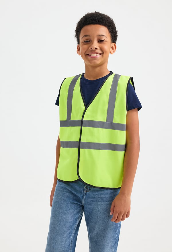 Uneek Childrens Hi-Viz Waist Coat