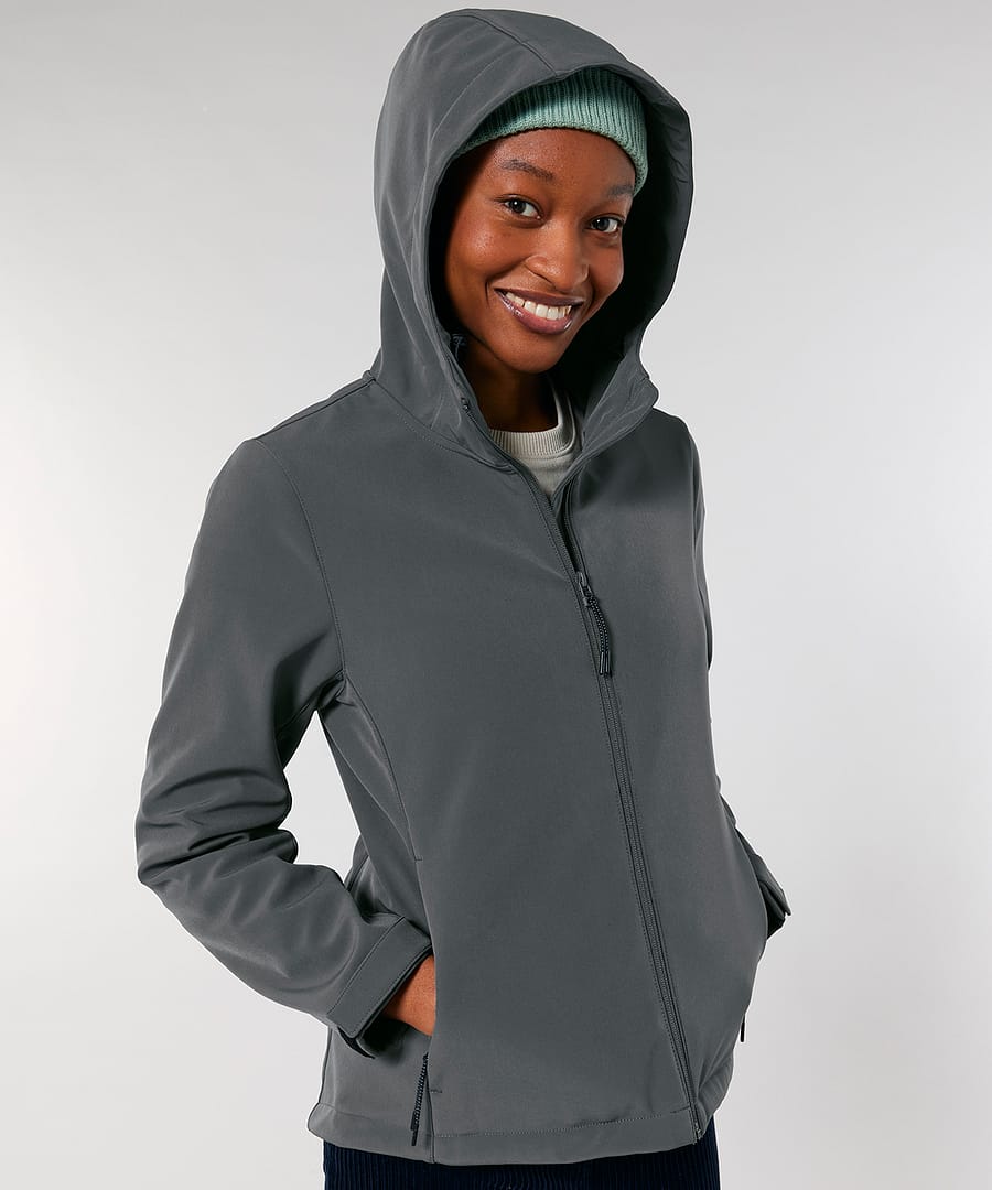 Womens Stella Discoverer hooded softshell (STJW159)